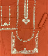 URGE -2PC DHANAK EMBROIDERED SHIRT & EMBROIDERED TROUSER